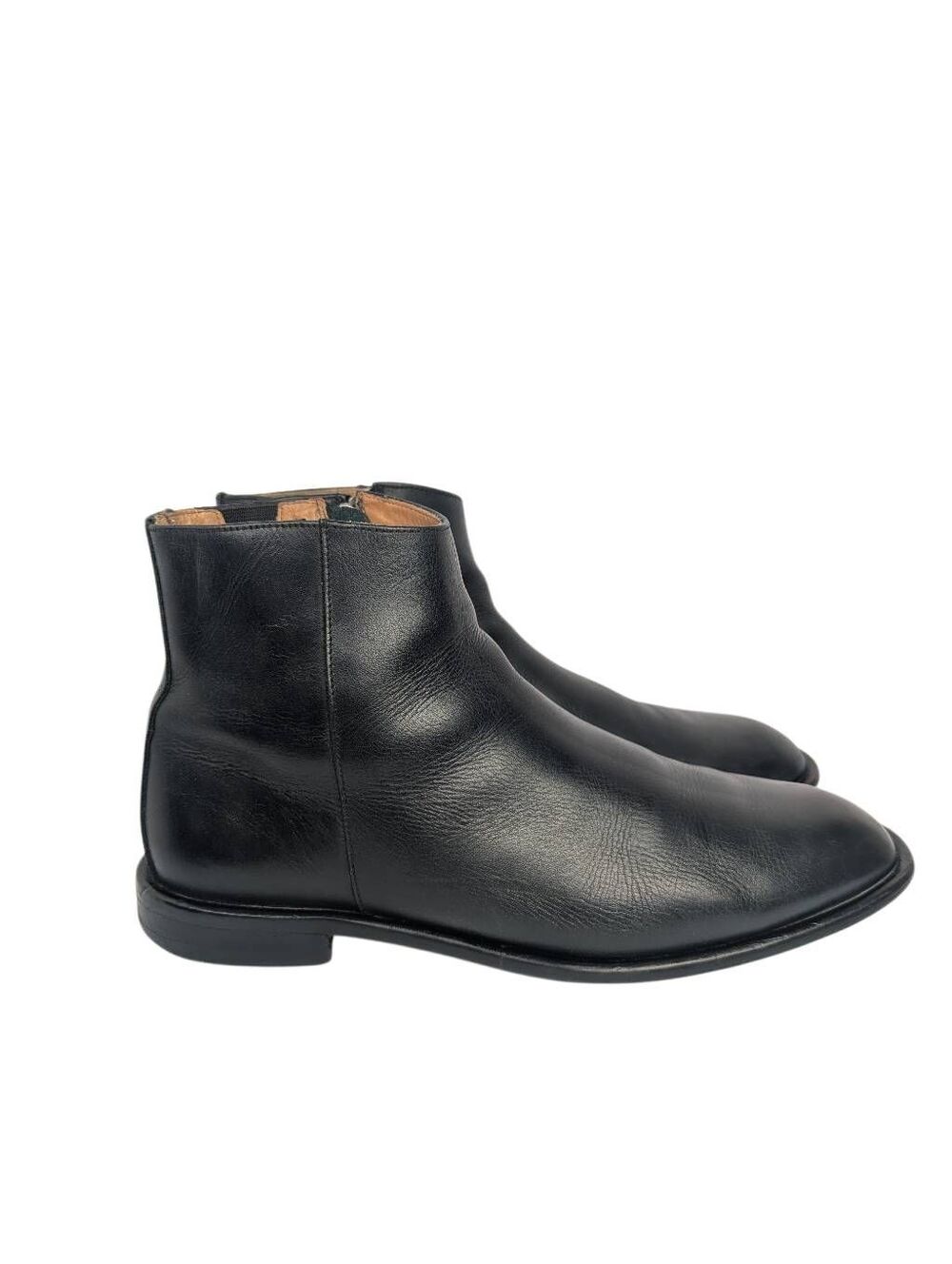 Donald Pliner Ryan Black calf leather dress ankle boots mens 9